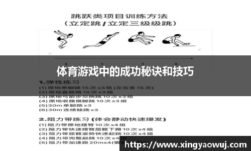 体育游戏中的成功秘诀和技巧